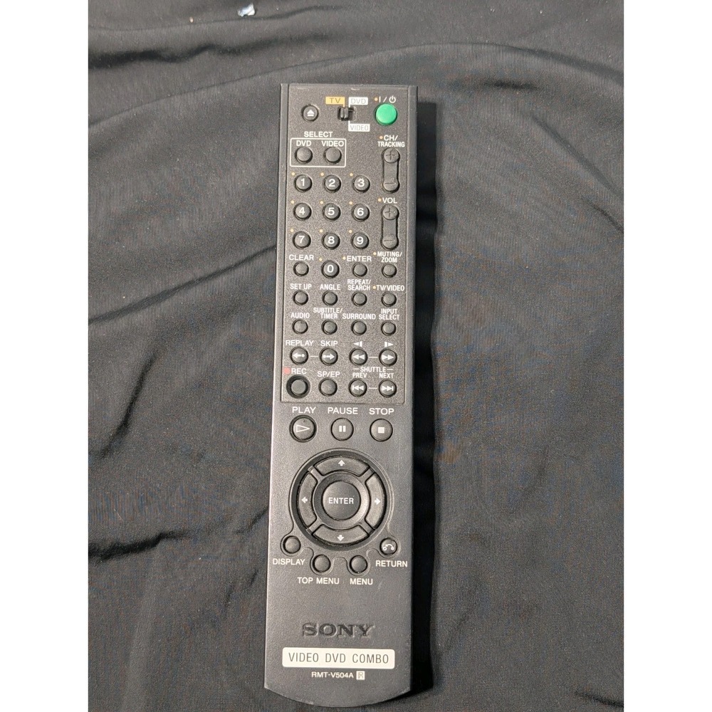 OEM‎ Original Sony RMT-V504A Video DVD Combo Remote Control for SLV-D281